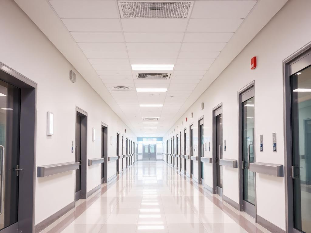 Hospital corridor